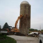 Silo next in line to be dropped. 9/26/12