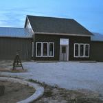 Tar paper on the outside of the main building ready for our next creativity adventure. 9/14/13